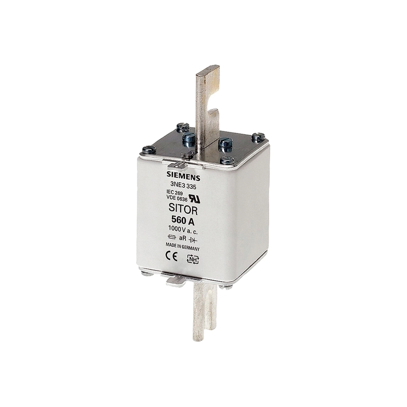 Fusible ultra rápido SITOR de 560A curva aR para base NH T3